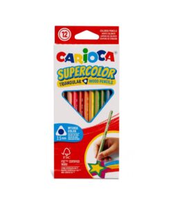 CARIOCA Supercolor Triangular Pencils Set Of 12