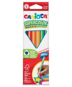CARIOCA Supercolor Maxi Triangual Set Of 6
