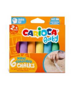CARIOCA Baby Maxi Chalks Set Of 6 Pcs