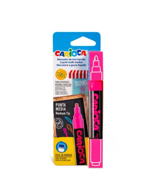 CARIOCA Chalk Marker Pink