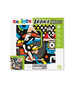 CARIOCA Velvet Van Orton/Street Set Of 4 Artworks
