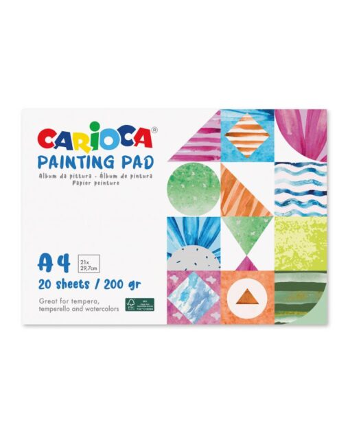 CARIOCA Painting Pad A4 20 Sheets