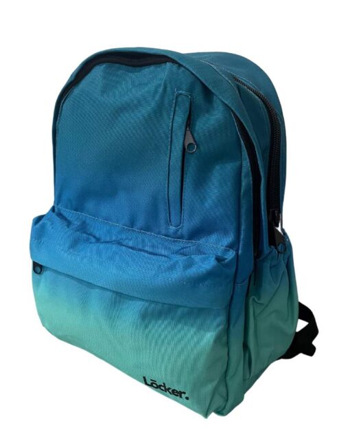 LOCKER Gradient Backpack Aqua Blue - Image 2