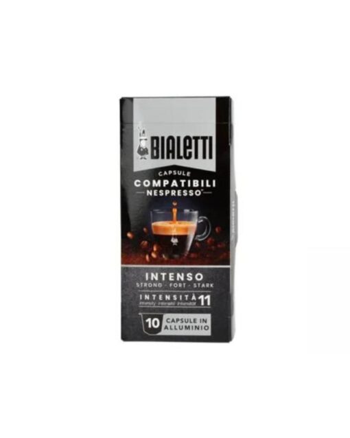 BIALETTI 10 Pcs Nespresso Compatible Capsules Intenso