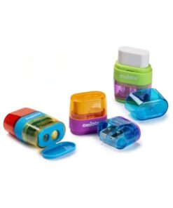 CARIOCA Combo 2-Hole Sharpener + Eraser