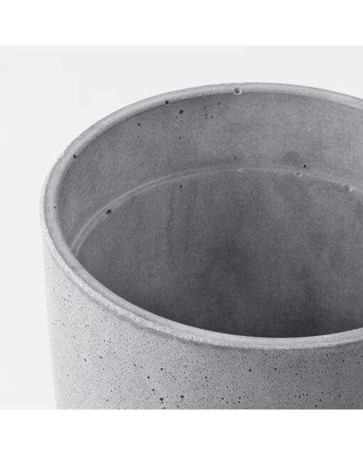 IKEA BOYSENBÄR Plant Pot In/Outdoor Light Grey 12 cm - Image 4