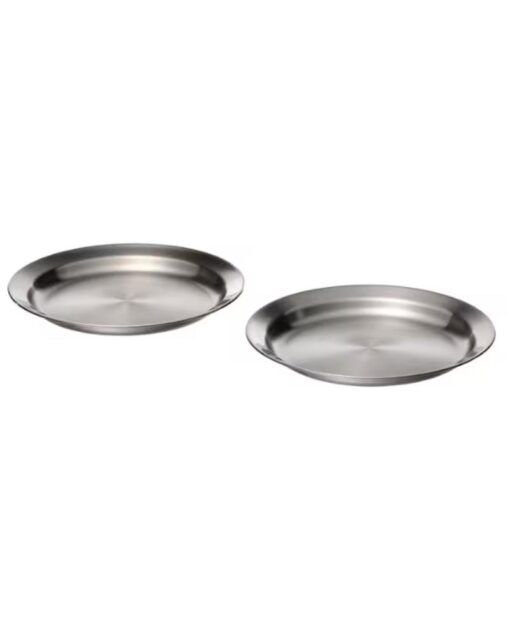 IKEA GRILLTIDER Side Plate Stainless Steel 20cm