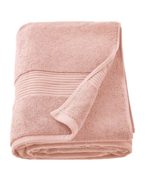 IKEA FREDRIKSJÖN Bath Sheet Light Pink 100x150 cm
