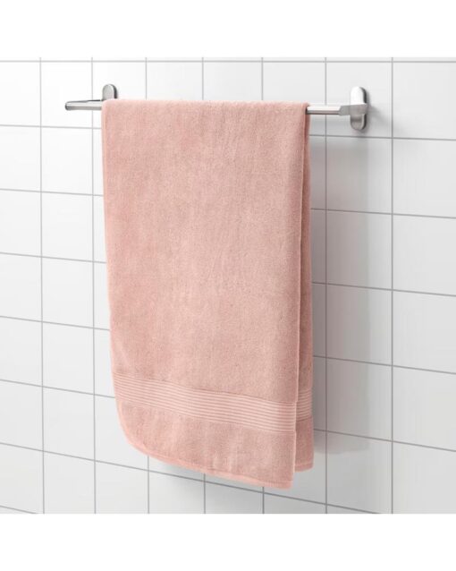 IKEA FREDRIKSJÖN Bath Sheet Light Pink 100x150 cm - Image 2