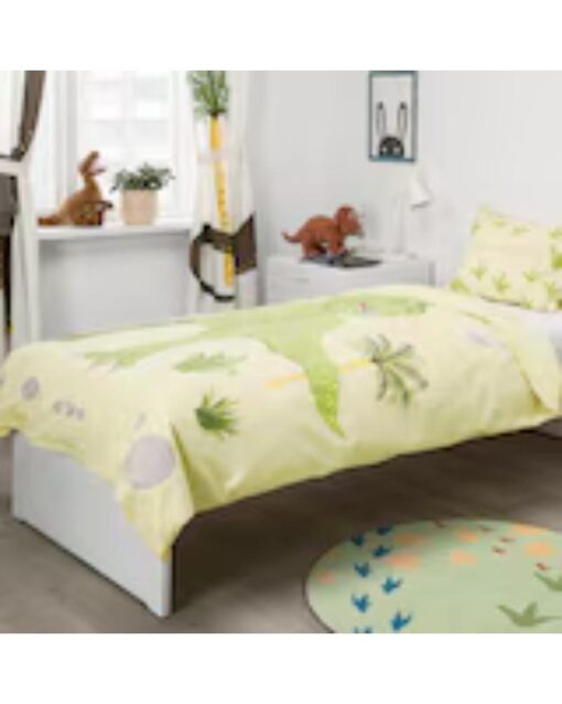 IKEA JÄTTELIK Duvet Cover and Pillowcase Tyrannosaurus 150x200/50x80 cm - Image 2