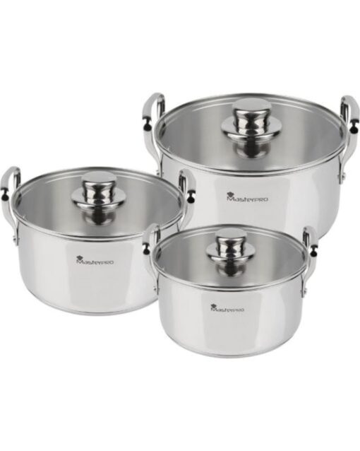 MASTERPRO 6 Pieces Cookware Set