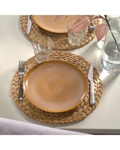 IKEA FÄRGKLAR Plate Glossy Yellow 26 CM - Image 4