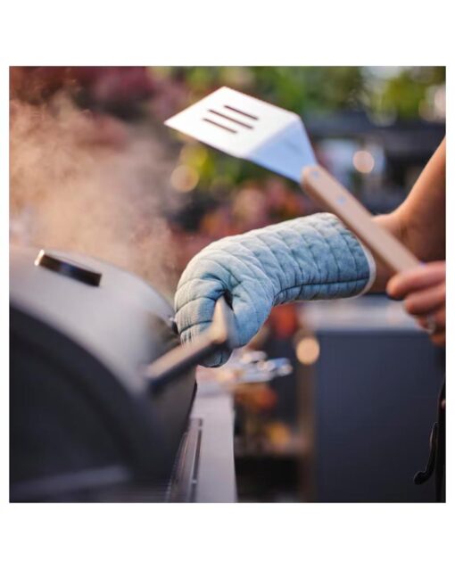 IKEA GRILLTIDER Grey-Turquoise Oven Glove - Image 5