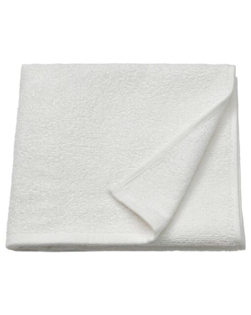 IKEA LUDDVIAL Bath Towel White 55x120 cm
