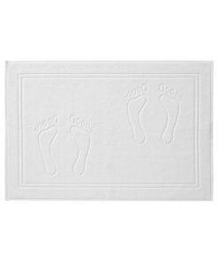 IKEA SKULINGEN White Bath Mat 50x70 cm