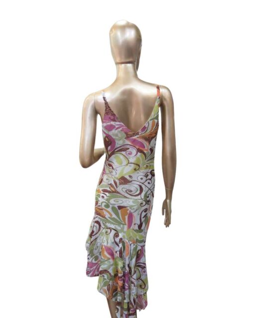 Multicolor Floral Maxi Dress with Soft Layers - Image 3