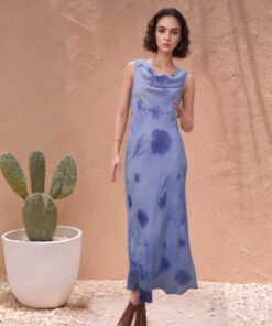 Floral Sleeveless Maxi Dress