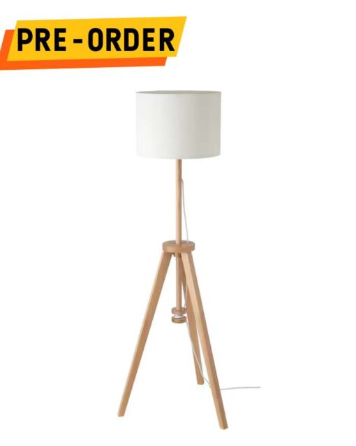 IKEA LAUTERS Floor Lamp Ash/White