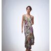 Multicolor Floral Maxi Dress with Soft Layers