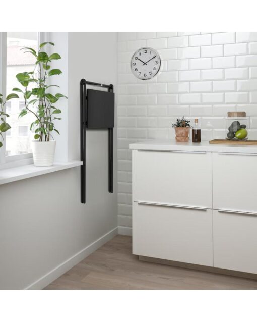 IKEA BJÖRKÅSEN Folding Table Black 59x35 cm - Image 4