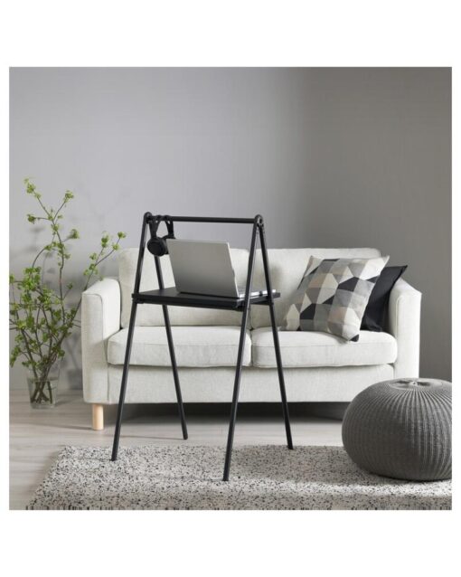 IKEA BJÖRKÅSEN Folding Table Black 59x35 cm - Image 3