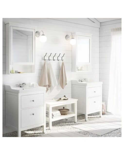IKEA HEMNES Bench White 83 cm - Image 4
