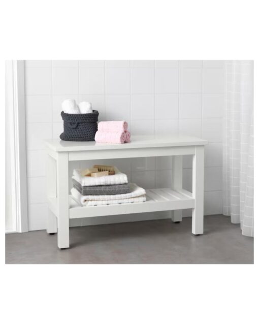 IKEA HEMNES Bench White 83 cm - Image 2