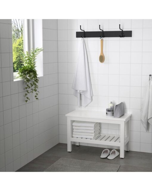IKEA HEMNES Bench White 83 cm - Image 5