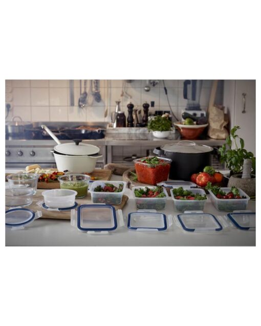 IKEA 365+ Food Container with Lid Rectangular Plastic 1.0 L - Image 4