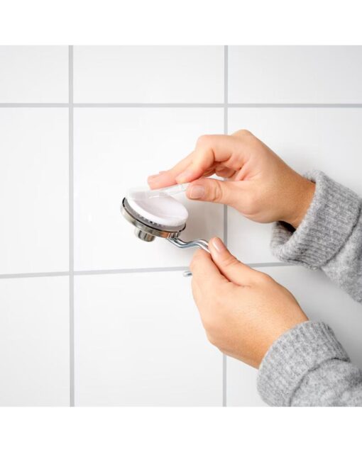IKEA KROKFJORDEN Hook with Suction Cup Zinc Plated - Image 2