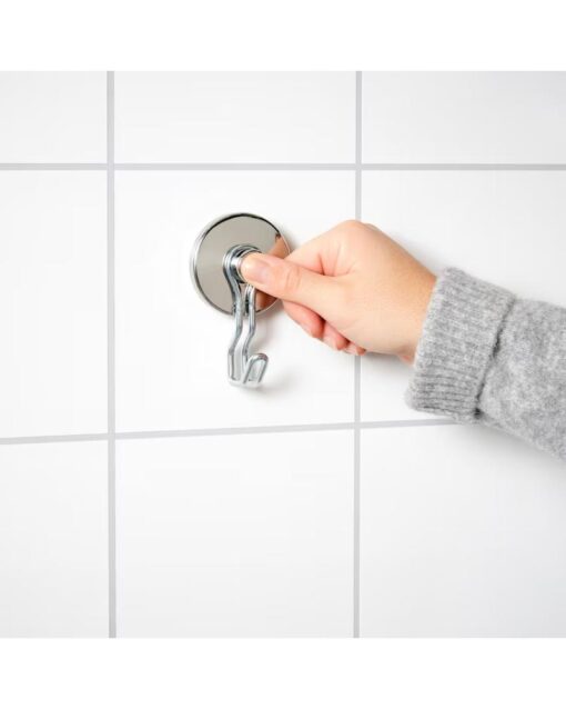 IKEA KROKFJORDEN Hook with Suction Cup Zinc Plated - Image 4