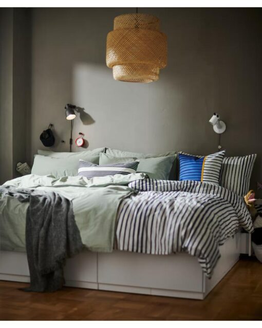 IKEA SINNERLIG Pendant Lamp Bamboo/Handmade 50 cm - Image 3