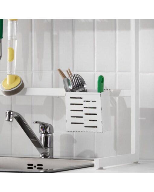 IKEA SKYGGFISK Dish Drainer White/Extendable - Image 6