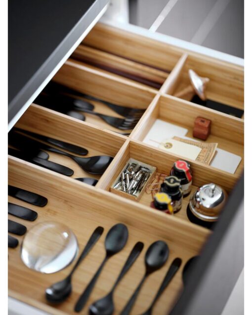 IKEA TILLAGD 24-Piece Cutlery Set Black - Image 5