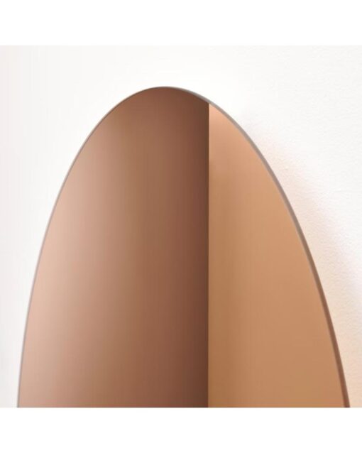 IKEA VARMBLIXT Round LED Wall Mirror Lamp Bronze Color - Image 6
