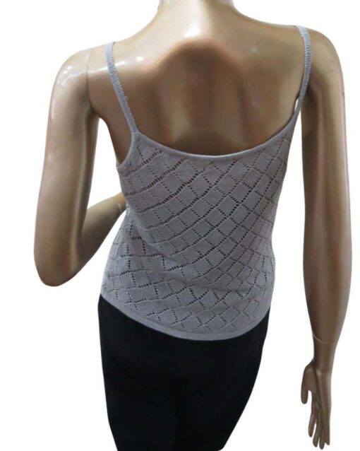Diamond Knit Sleeveless Top - Image 2