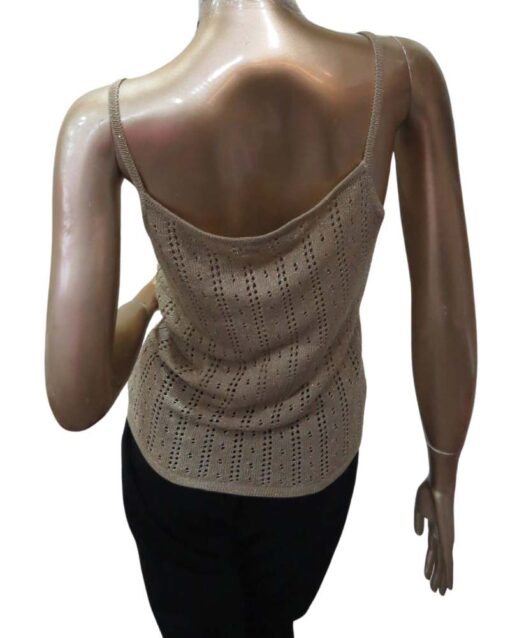 Knit Sleeveless Top with Delicate Detailing - Image 5