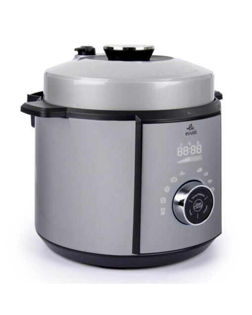 EVVOLI 10-in-1 Multi-Use Pressure Cooker 1100W 6L - Image 2