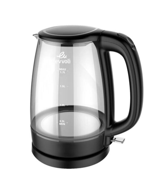 EVVOLI Kettle with Glass Body 2200W 1.7L - Image 5