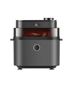 EVVOLI  Air Fryer with Juicy and Crispy Options 1650W 8L