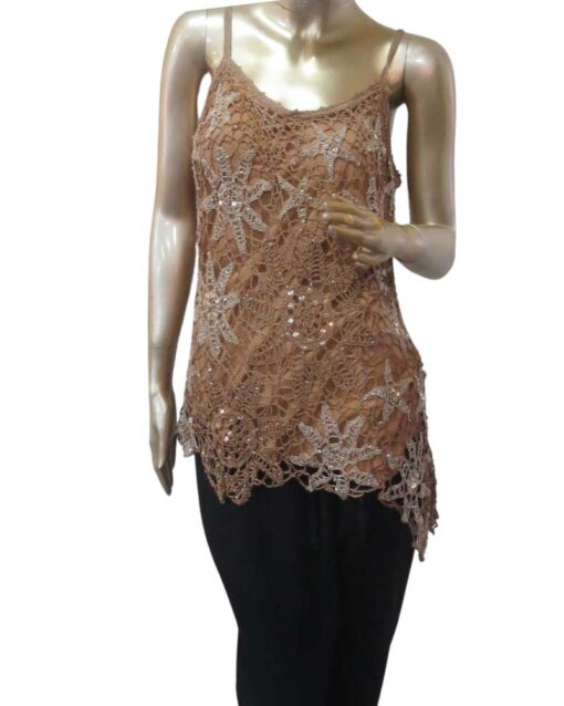 Lace Overlay Cami Top - Image 3