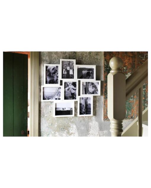 IKEA VÄXBO Collage Frame for 8 Photos White 13x18 cm - Image 5