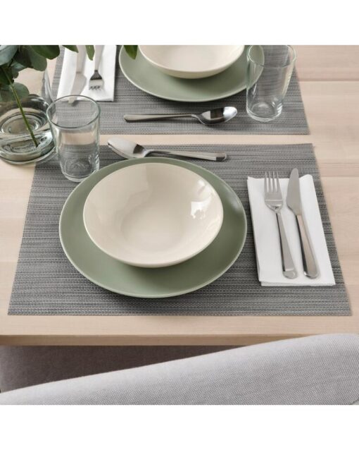 IKEA FÄRGKLAR Deep Plate Glossy Beige 19 cm - Image 4