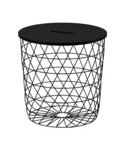 IKEA KVISTBRO Storage Table Black 44 cm
