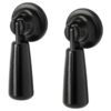 IKEA MOSSARYD Drop Handle Black 49 mm