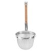 IKEA VARDAGEN Noodle Strainer Stainless Steel Beech 30 cm