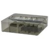 IKEA VISSLAÅN Box with Compartments Grey 32x31x9 cm