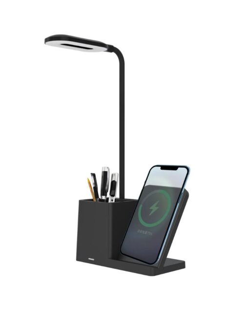 CONQUEROR  Table Lamp with Charging Station D3L