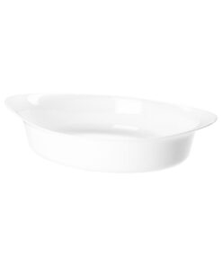 IKEA LÄTTVIKTIG Oven Dish White 30x19 cm