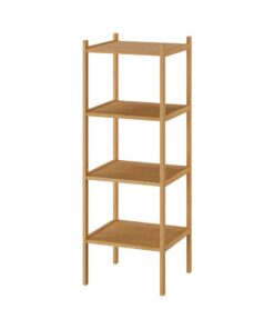 IKEA RÅGRUND Shelving Unit Bamboo 37x37x104 cm